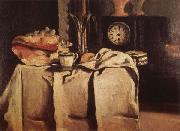 Paul Cezanne The Black Clock oil on canvas